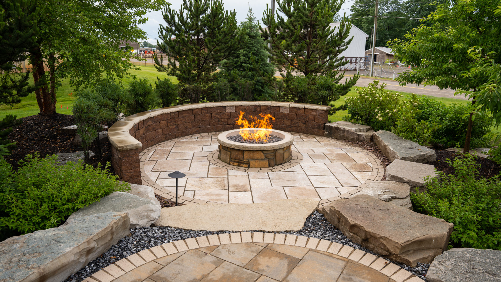 View hardscaping project in Horsham