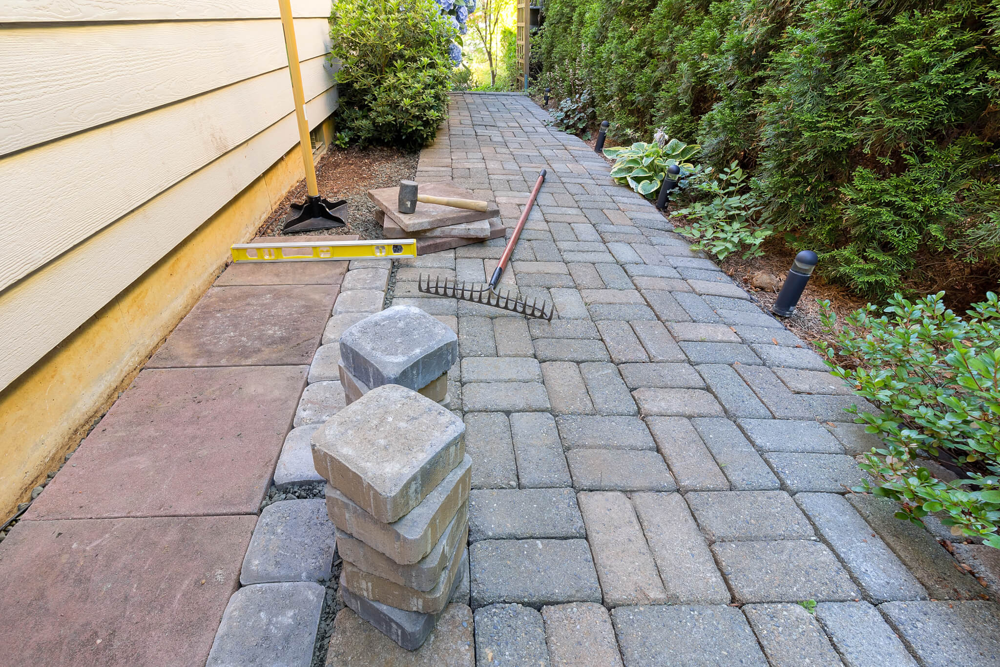 View landscape design project in Horsham